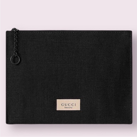 Gucci Black Canvas Pouch - Picture 1 of 11